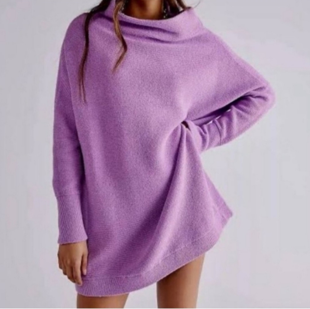 Free People Ottoman Tunic in Lavender (Misty Plum)